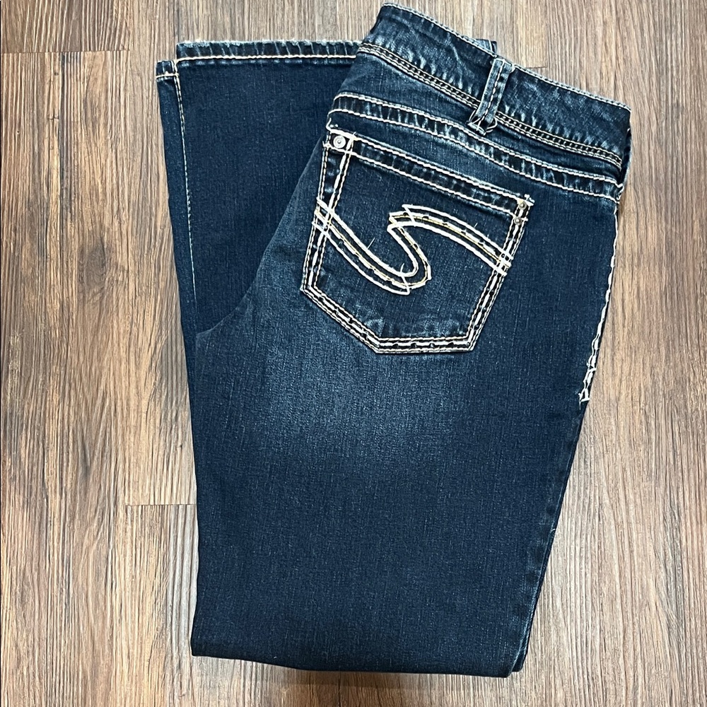 Silver Jeans Suki Bootcut (even) 36 x 32 Like New